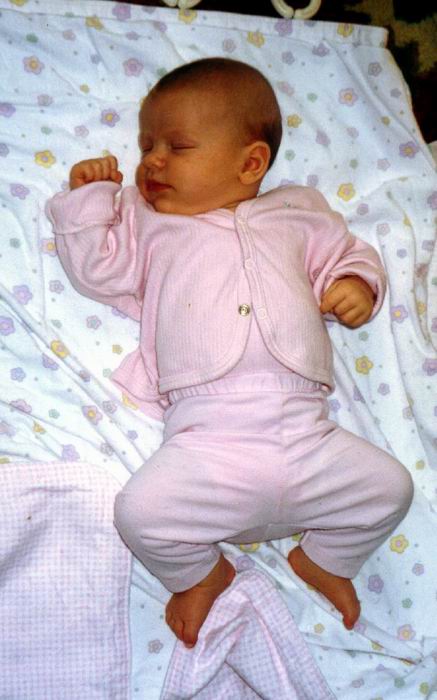Grace asleep