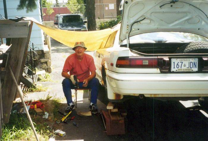 Papa Working